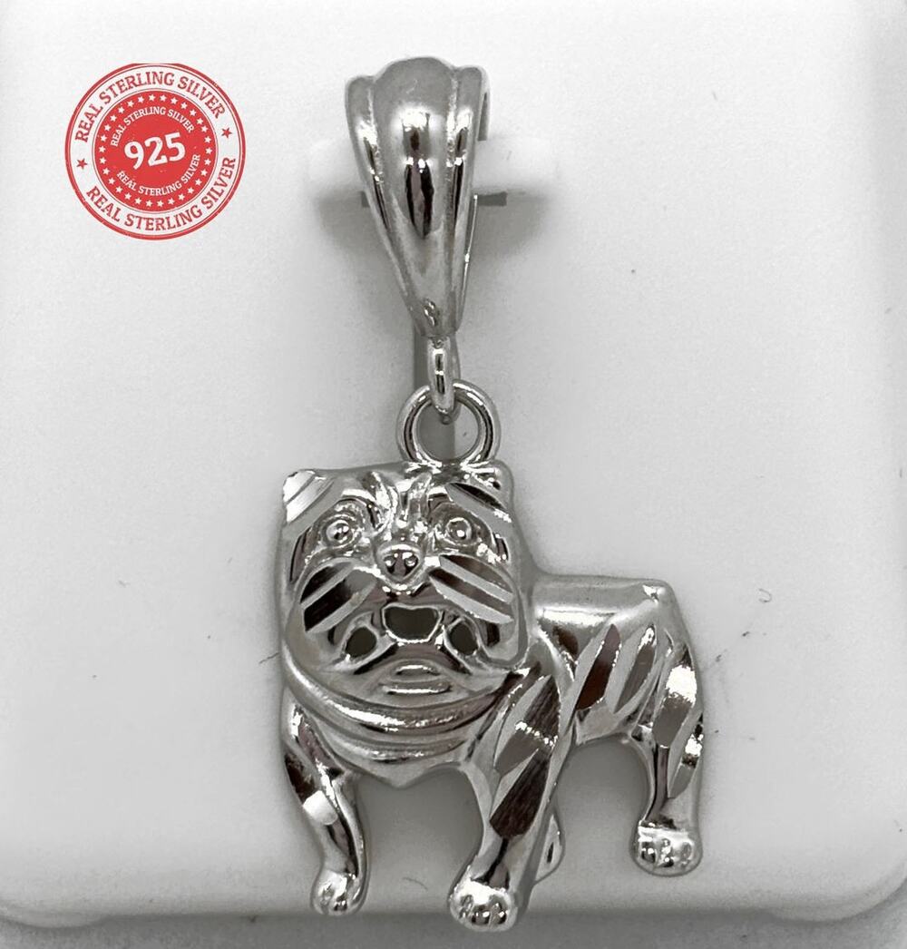 925 Sterling Silver CZ Cross Necklace Pendant 1" 26mm